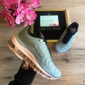 NWT Nike Air Max 97 Plus Mica Green Sneakers, AH8144 300, size 4 men/ 5.5 women